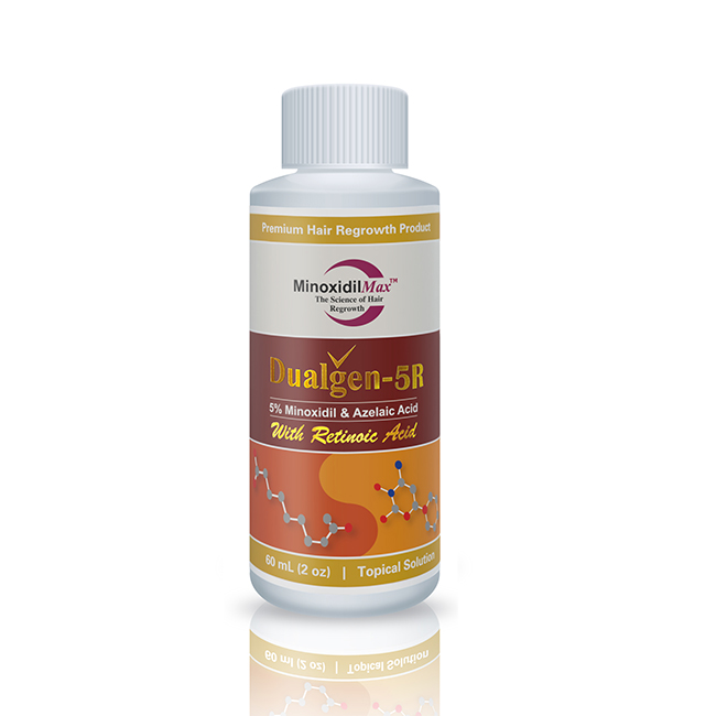 minoxidil with retinoic acid