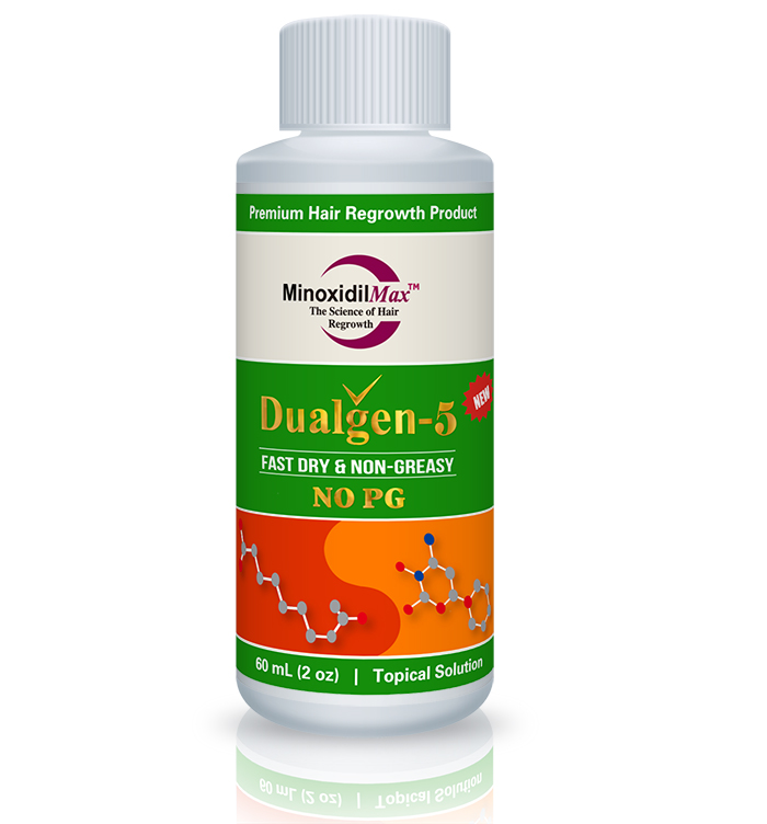 fast dry minoxidil with azelaic acid
