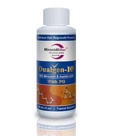 10% minoxidil with 0.1% finasteride